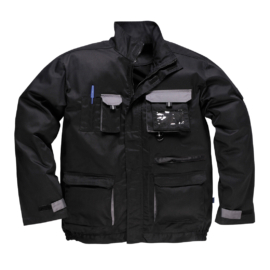 Portwest TX10 Texo kétszínű kabát fekete