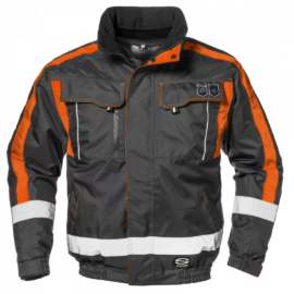 Sir Safety Contender 4in1 téli kabát szürke/narancs